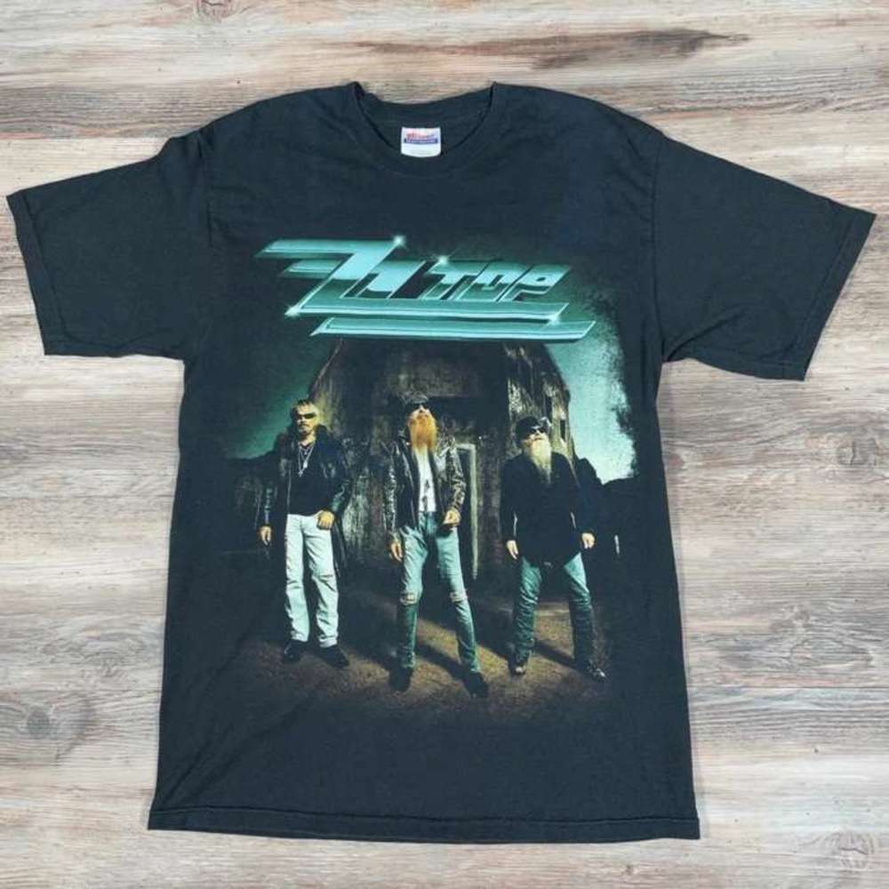 Zz Top Band Concert Tour Southern Rock T Shirt
